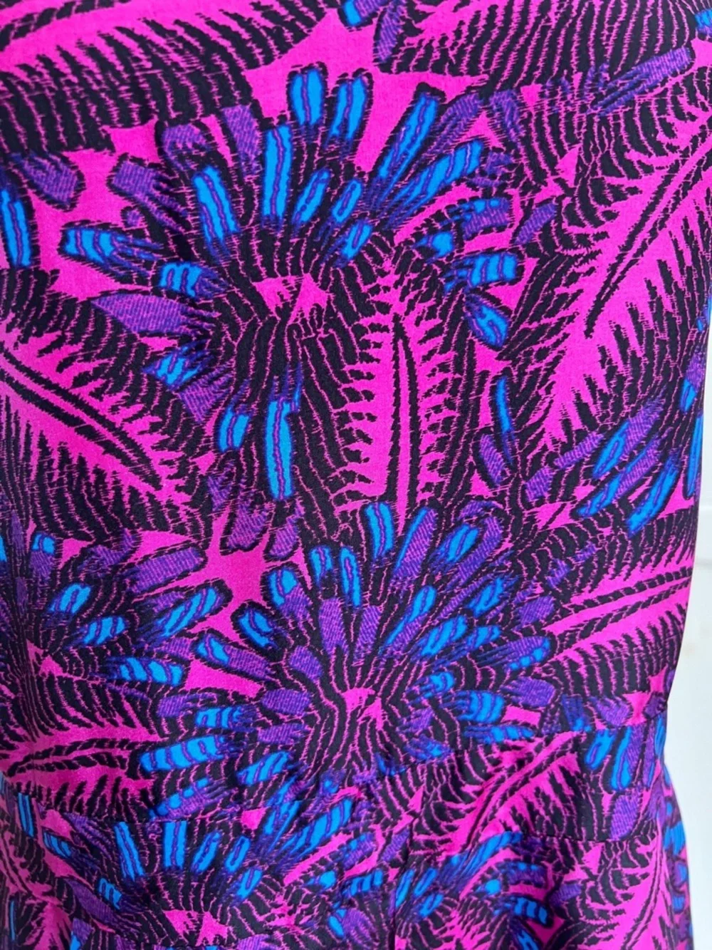 J.Crew Bright Dahlia Floral 100% Silk Strappy Jumpsuit with Pockets Size 6